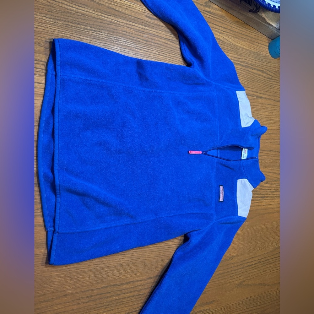 womens small vineyard vines Martha’s Vineyard 1/4 zip pullover
